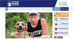 Desktop Screenshot of barkingmad.co.za